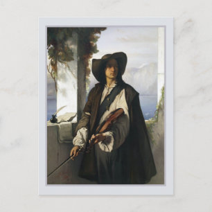 Konst och frihet av Loius Gallait Fine Art Vykort