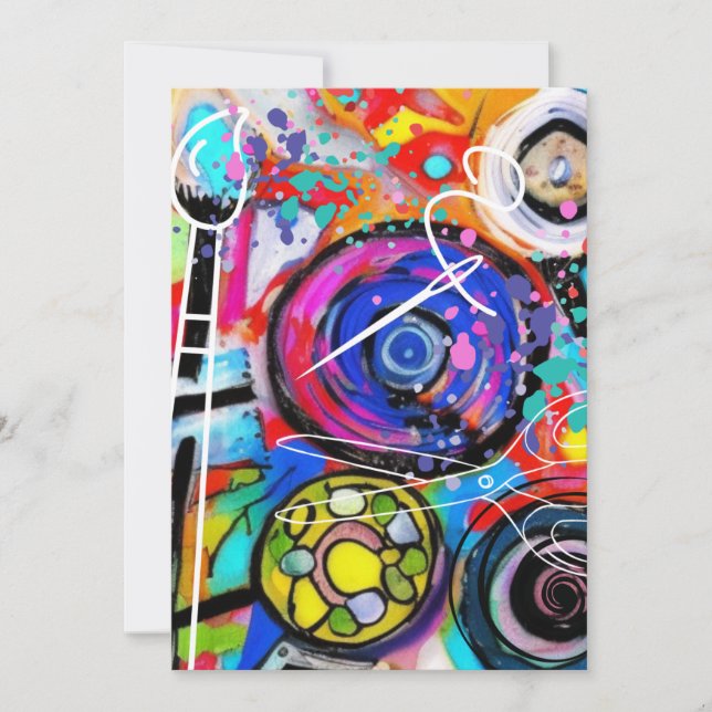 Konst och hantverk julkort (Framsida)