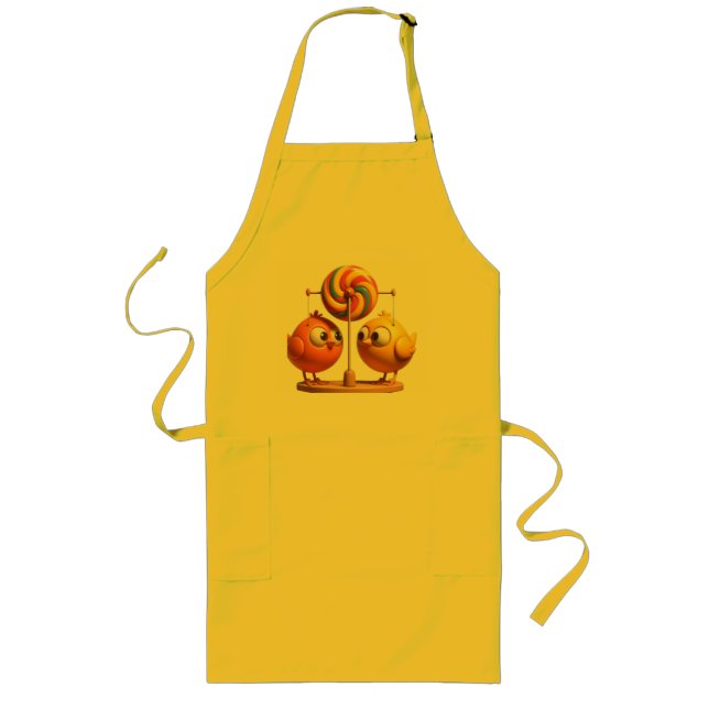 Konst överallt långt förkläde (Framsidan)