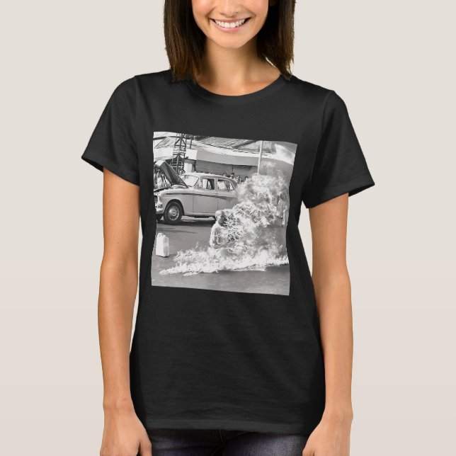 konst på bil t shirt (Framsida)