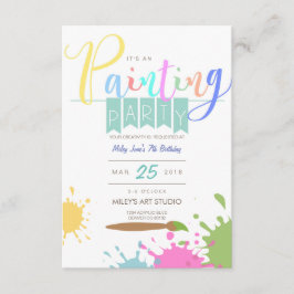 Konst | PARTY Inbjudningar