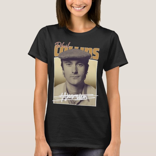 Konst - Phil Collins T Shirt (Framsida)