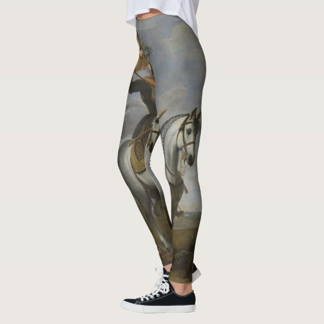Konst Porträtt leggings (Vänster)