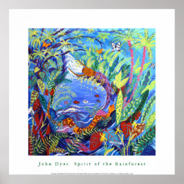 Konst Poster: Amazonas regnskogs anda Poster