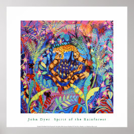 Konst Poster: Amazonas regnskogs anda Poster