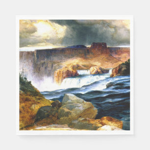 Konst, Shoshone Falls, Snake River, Idaho Pappersservett