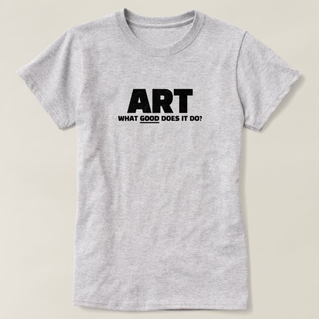 Konst T-Shirt (Design framsida)