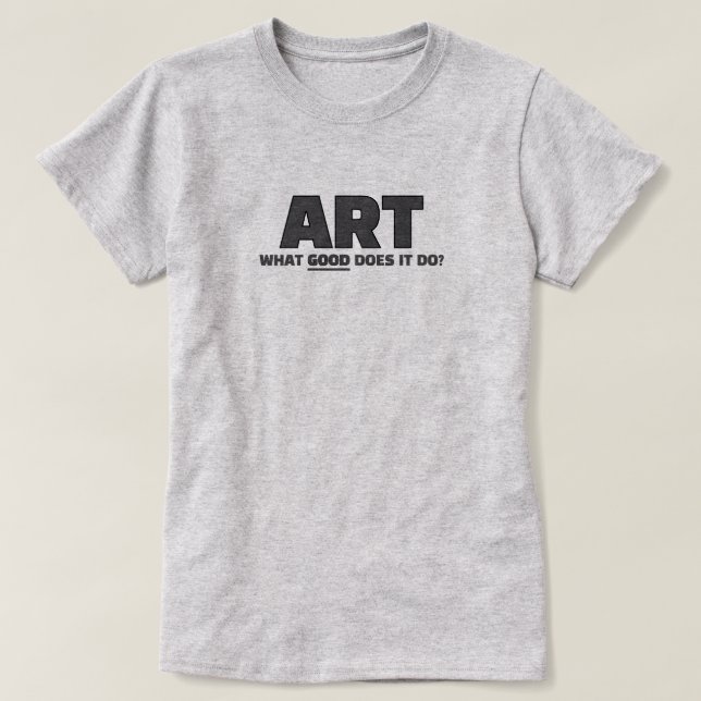 Konst T-Shirt (Design framsida)