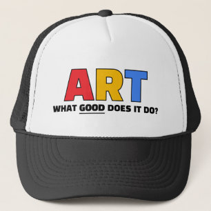 Konst Trucker Hatt Keps
