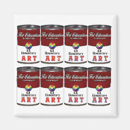 Konst utbildning, pop Art - Magnet