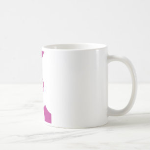 Konst utskrift av bröstcancermedvetenhet kaffemugg