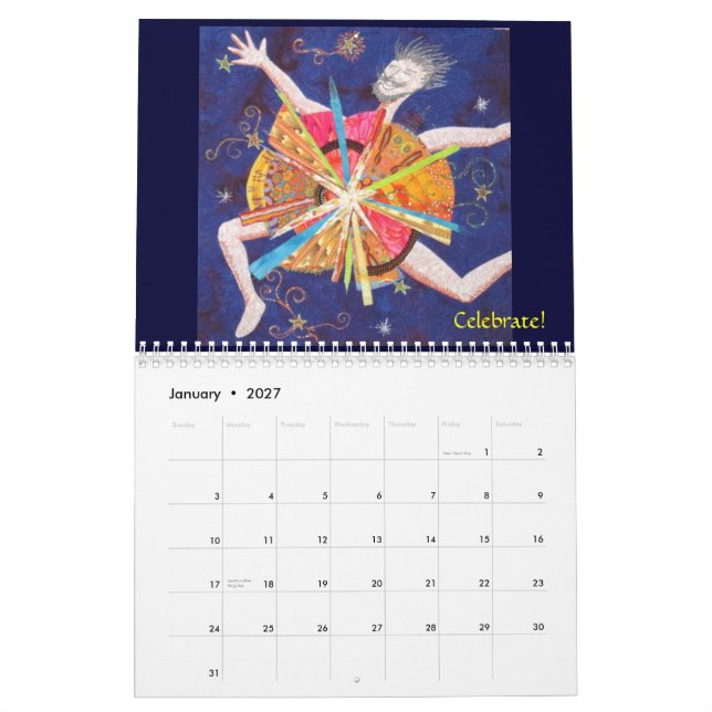 Konst vadderar 2013 kalender (Jan 2027)