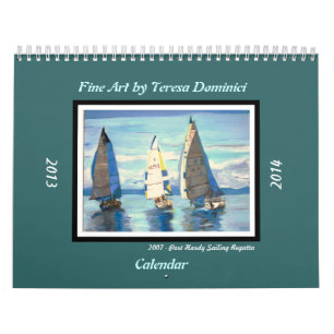 Konst vid den Teresa Dominici 2013-2014 kalendern Kalender
