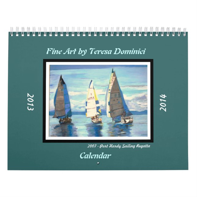 Konst vid den Teresa Dominici 2013-2014 kalendern Kalender (Omslag)