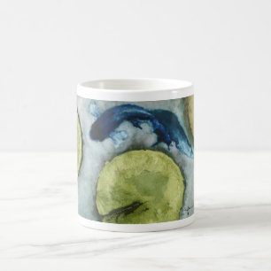 Konst vid ljung Betta Amongst den Lilypads muggen Kaffemugg