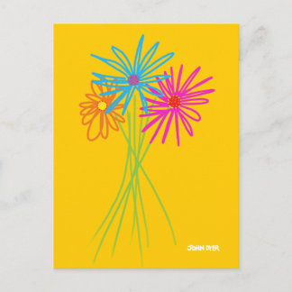 Konst vykort: Flower Bunch Vykort