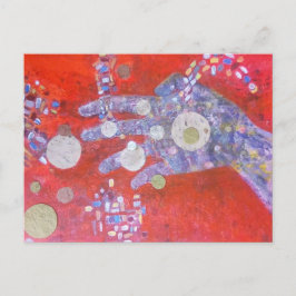 Konst vykort, post, vykort