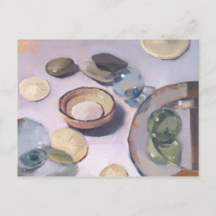 Konst vykort "The Spegel Plate" av Sarah Sedwick