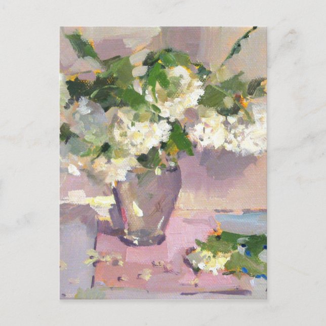 Konst vykort "Vår Snowbollar" (Framsida)