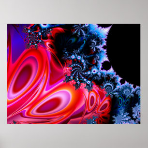konstaffisch för Fractal 1113mz1b0305 Poster