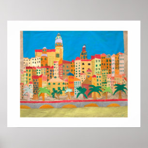 Konstaffisch: Menton Poster