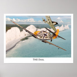 Konstaffisch "Messerschmitt Bf 109" Poster