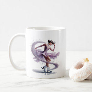 Konståkare kaffemugg
