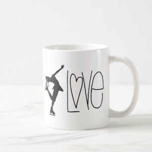 Konståkarekärlek Kaffemugg