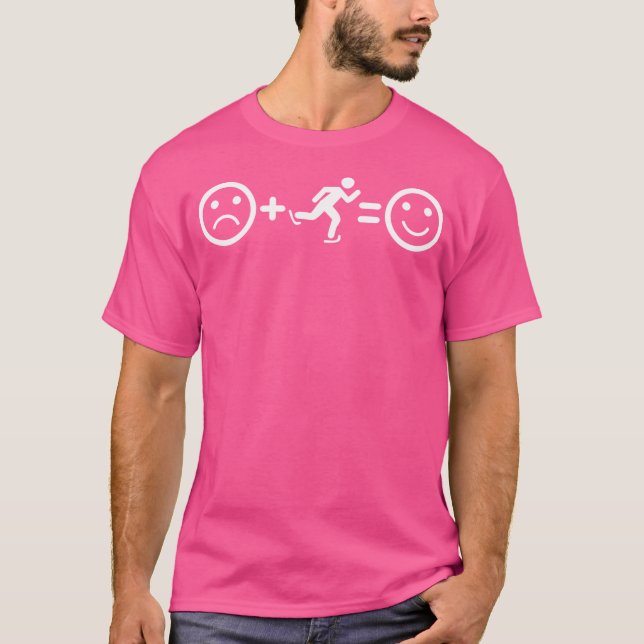 Konståkning Gör Mig Glad Konståkning T Shirt (Framsida)
