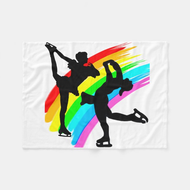 KONSTÅKNINGDROTTNING FLEECEFILT (Framsidan (Horisontell))