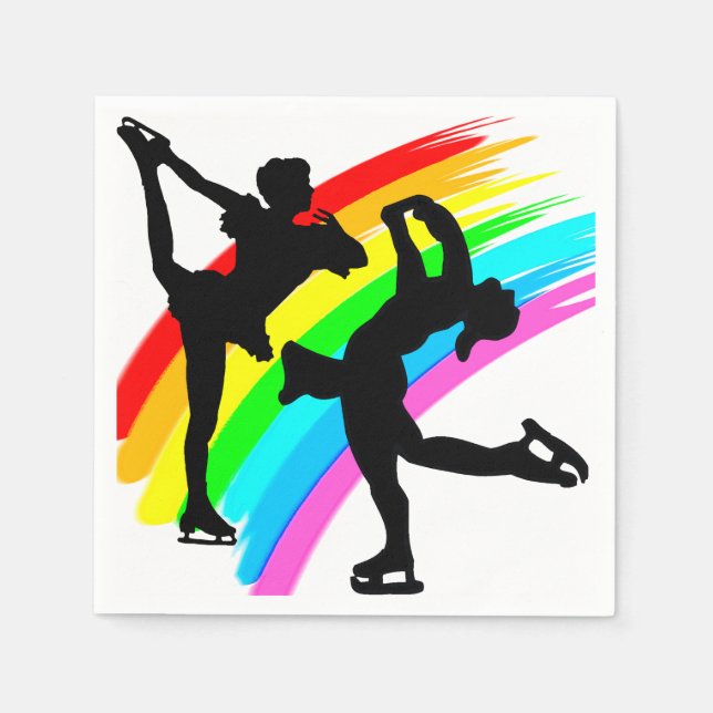 KONSTÅKNINGDROTTNING PAPPERSSERVETT (Framsidan)