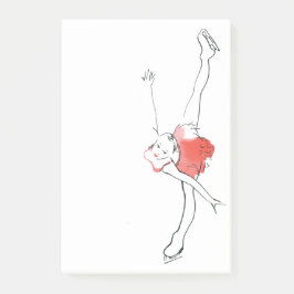 Konståkningen Postar-ii! Post-it Block