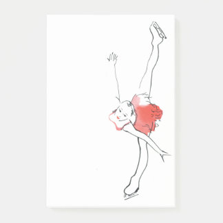 Konståkningen Postar-ii! Post-it Block