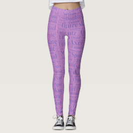 Konståkningstrumpbyxor Leggings