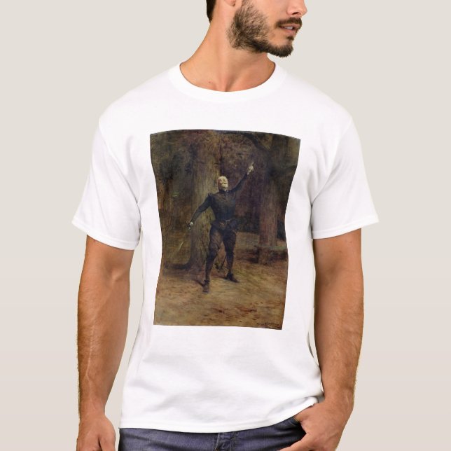 Konstant Coquelin som Cyrano de Bergerac Tee (Framsida)