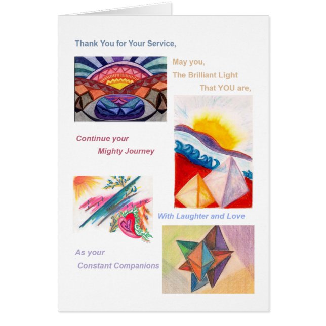 Konstant, handledarkort för assistenter hälsningskort (Framsidan)