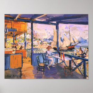 Konstantin Korovin- pir i Gurzuf Poster