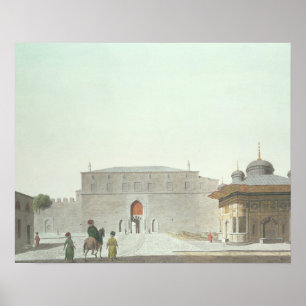 Konstantinopel: Haghia Sophia Square visar f Poster