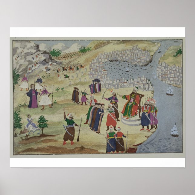 Konstantinopilens beräknade fall, från Pic Poster (Framsidan)