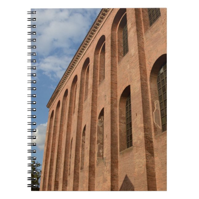 Konstantins basilika i Trier Anteckningsbok Med Spiral (Framsidan)