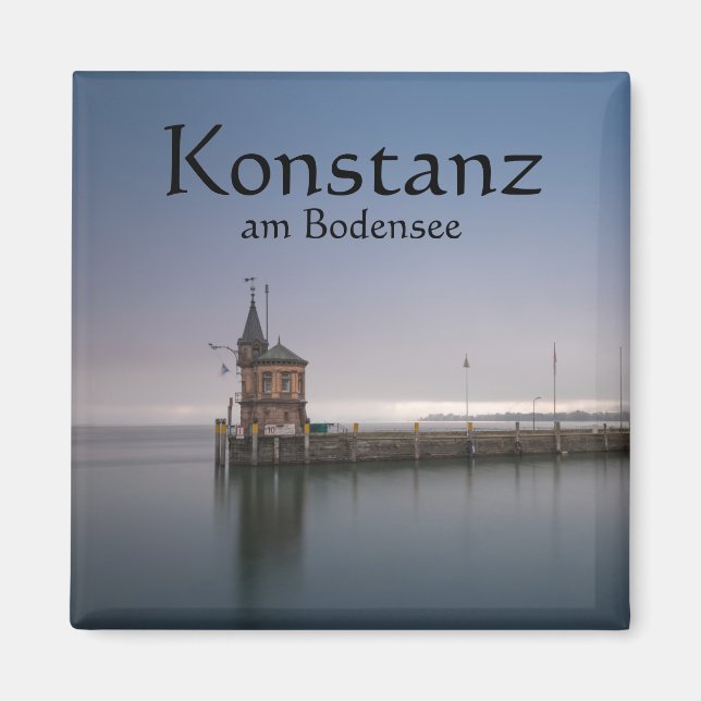 Konstanz Tyskland Magnet (Framsidan)