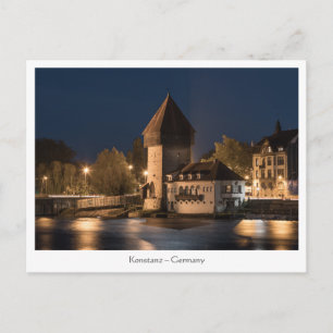 Konstanz Tyskland Vykort