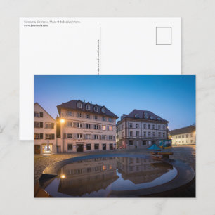Konstanz Tyskland Vykort