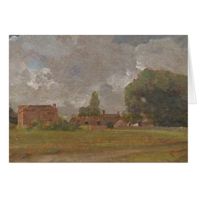 Konstapel för John konstapel | Golding hus, Hälsningskort (Framsidan Horizontal)