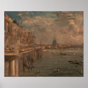 Konstapel - Somerset House Terrace from Waterloo Poster