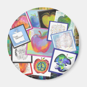 KonstApple Collage Magnet