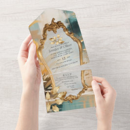 Konstasiatiska orientaliska Vågar och scenerier