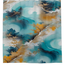 Konstasiatiska orientaliska Vågar och scenerier