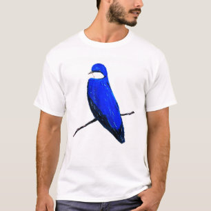 Konstblåfågelns Träd Sväljer T Shirt