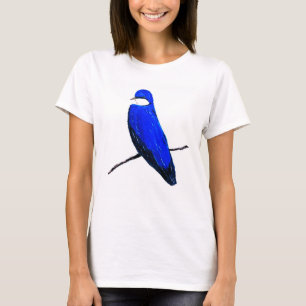Konstblåfågelns Träd Sväljer T Shirt